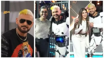 بين الأسد والقرش.. 20 صورة توثق مغامرات رامز جلال مع نجوم المقالب المروعة